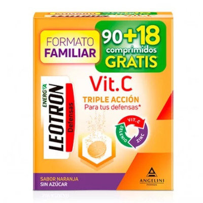 LEOTRON VIT C 90+18 COMPRIMIDOS