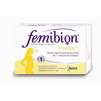 Femibion 1 pronatal (28 uds): Planificación del embarazo