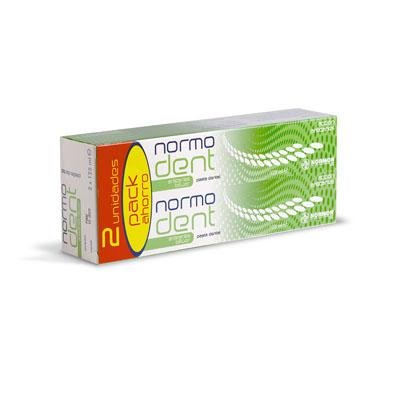 NORMODENT ANTICARIES PACK PASTA 2X125ML