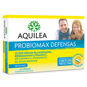 AQUILEA PROBIOMAX DEFENSAS ADULTO 10 CAP