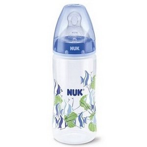 BIBERON NUK FC PLASTIC SILCONA T/1 300ML