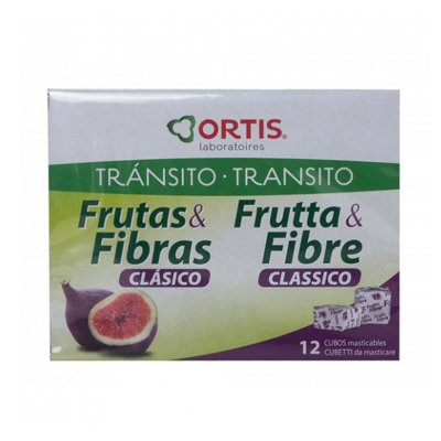 ORTIS FRUTA Y FIBRA 12 CUBOS