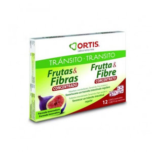 ORTIS FRUTA Y FIBRA CONCENTRADO 12 CUBOS