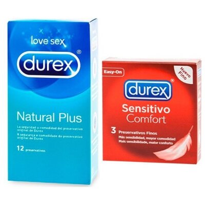 Durex Natural Comfort Preservativos - 3 Unidades