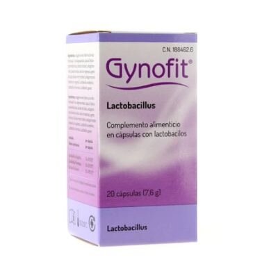 GYNOFIT LACTOBACILLUS 20 CAPSULAS