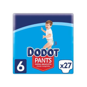 DODOT PANTS TALLA 6 +15 KG 27 UDS