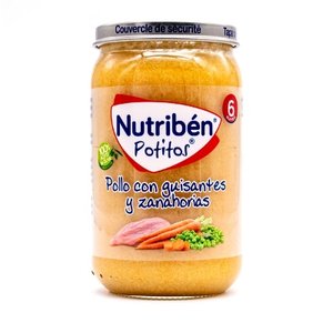 NUTRIBEN VERDURITAS CON POLLO 235 G