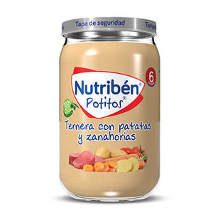 NUTRIBEN TERNERA PATATAS TOMATE 235 G