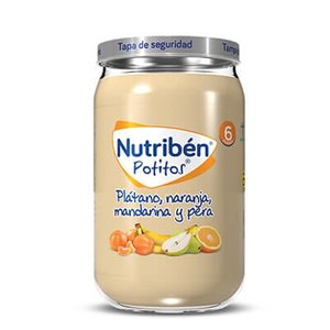Comprar Nutriben Potitos 4 meses Macedonia de Frutas 120 g