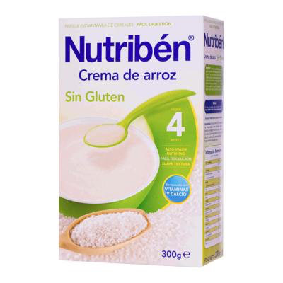 Cereales para bebé sin azúcar Nutribén y Blevit + 4 meses