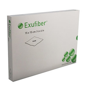 EXUFIBER 15X15 APOSITO DE FIBRA DE PVOH