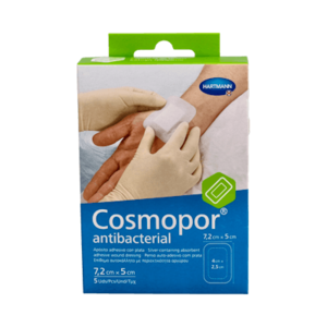 COSMOPOR ANTIBACTERIAL LF 7,5X5 CM 5 APO