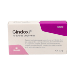 GINDOXI 10 OVULOS VAGINALES