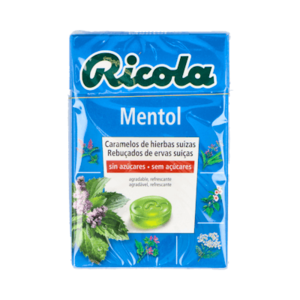 RICOLA CARAMELOS S/A MENTOL 50 G.