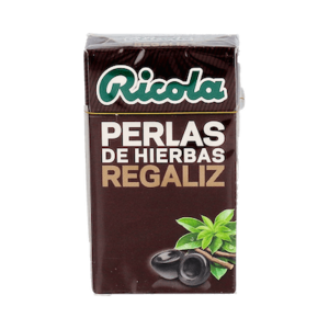 RICOLA PERLAS S/A REGALIZ 25 G.