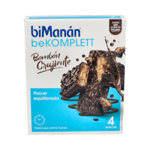 BIMANAN SNACK BOMBON CRUJIENTE 4 BARRITA