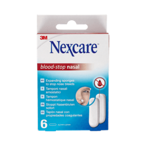 NEXCARE BLOOD STOP TAPON NASAL 6 U