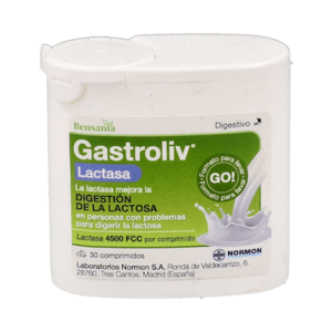 BENSANIA GASTROLIV LACTASA 4500 30 COMP