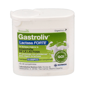 BENSANIA GASTROLIV LACTASA FORTE 30 COMP