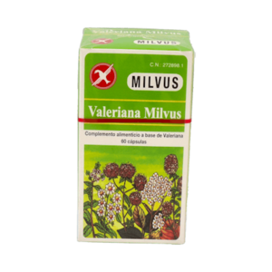 MILVUS VALERIANA 60 CAPSULAS