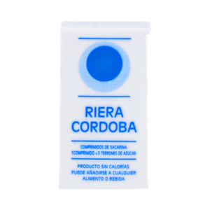 SACARINA RIERA CORDOBA 200 COMP.