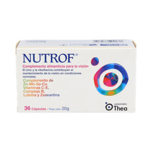 NUTROF 36 CAPSULAS