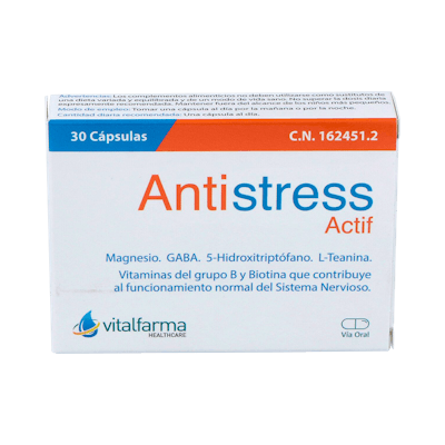 ANTIESTRESS ACTIF 30 CAPS VITALFARMA
